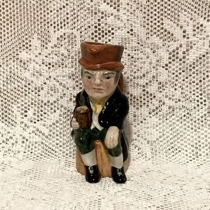 Set of 4 Hand-painted Artone Miniature Creamer/Mugs Vintage